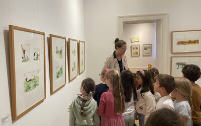 1c besucht Bilderbuchmuseum